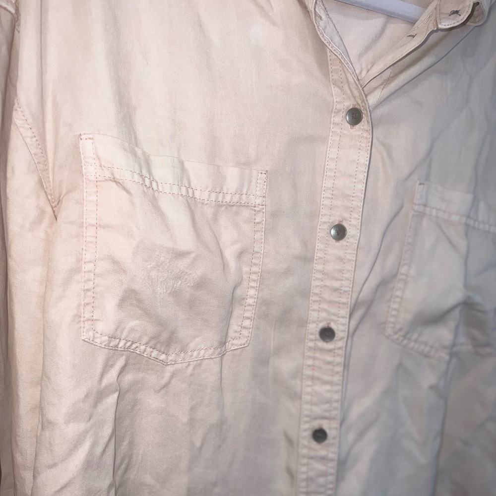 American eagle cropped button up - Picture 8 of 9
